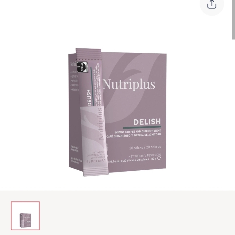 Nutriplus Delish Instant Coffee and Chicory Blend